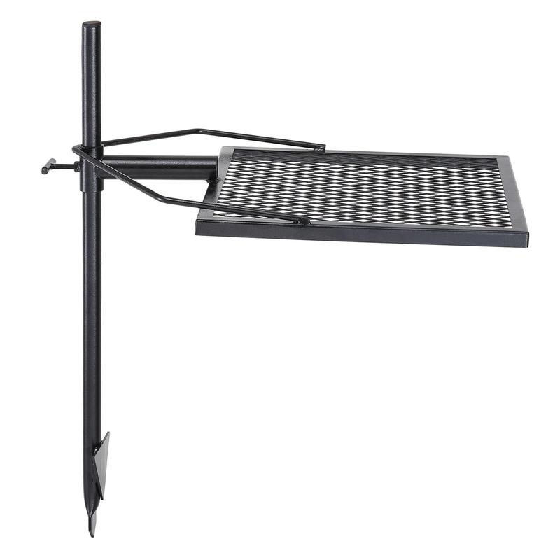 Camping Cooking Open Fire - Rotating Cooking Grate 24 Inch For