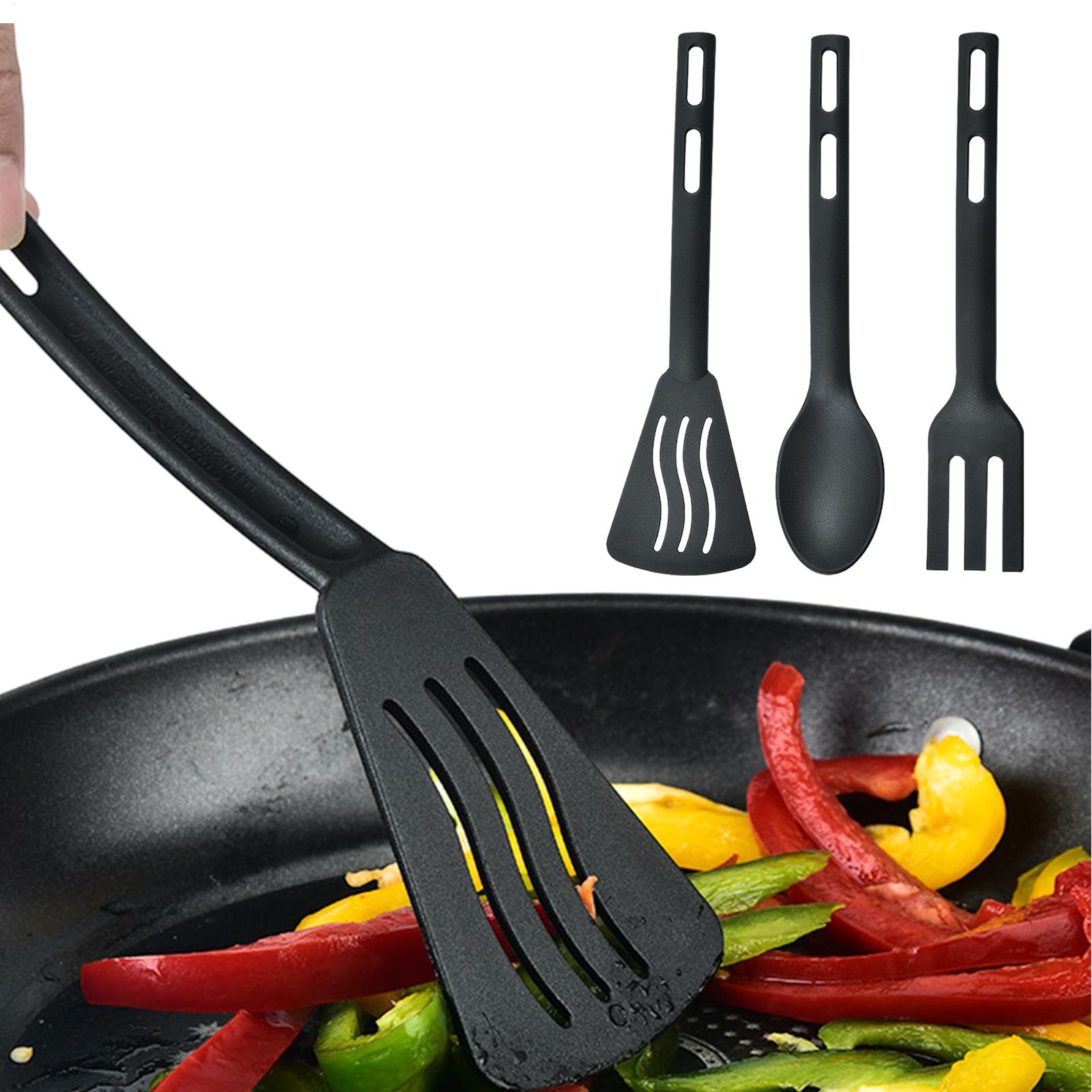 Camping Cooking With Kids - 3PCS Mini Nylon Kitchen Utensils Set