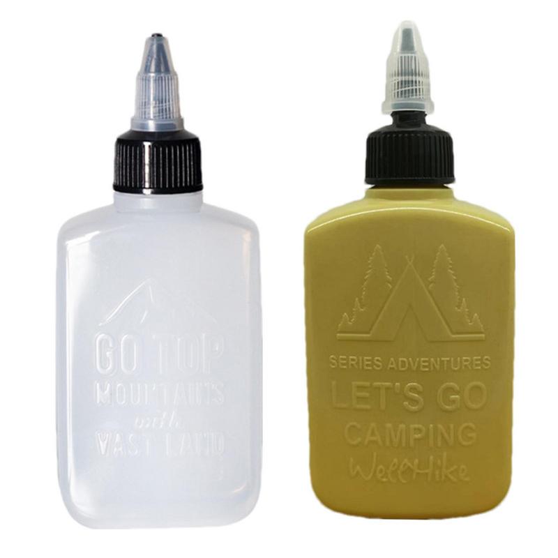 Camping Cooking Oil Bottle - Oil Dispenser 100ML Small Camping Oil