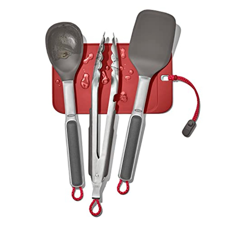 Camping Outdoor Cooking Set - Outdoor 4-Piece Camp Stove Cooking Set: