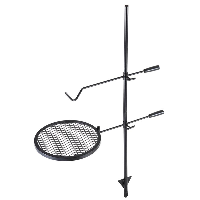 Rotating Cooking Grate 24x24 I - Camping Cooking Open Fire reseña y precio