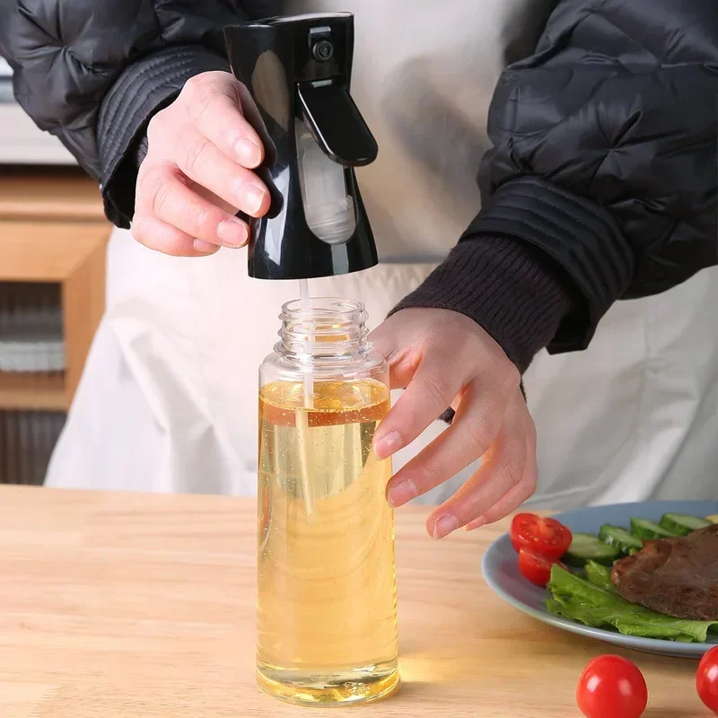1pc 200ml/300ml Oil Spray Bott - Camping Cooking Oil Bottle reseña y precio