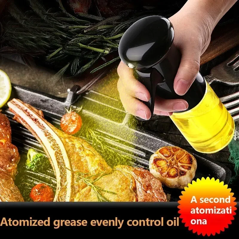 1pc 200ml/300ml Oil Spray Bott - Camping Cooking Oil Bottle reseña y precio