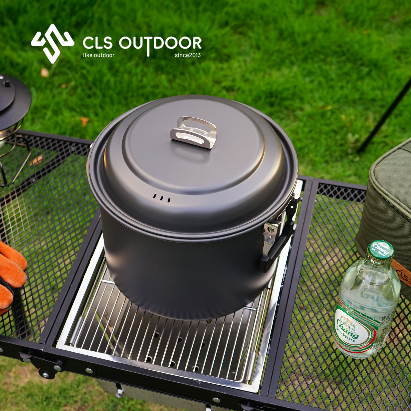 6.5L Large Capacity Mandarin D - Camping Cooking Set Large reseña y precio