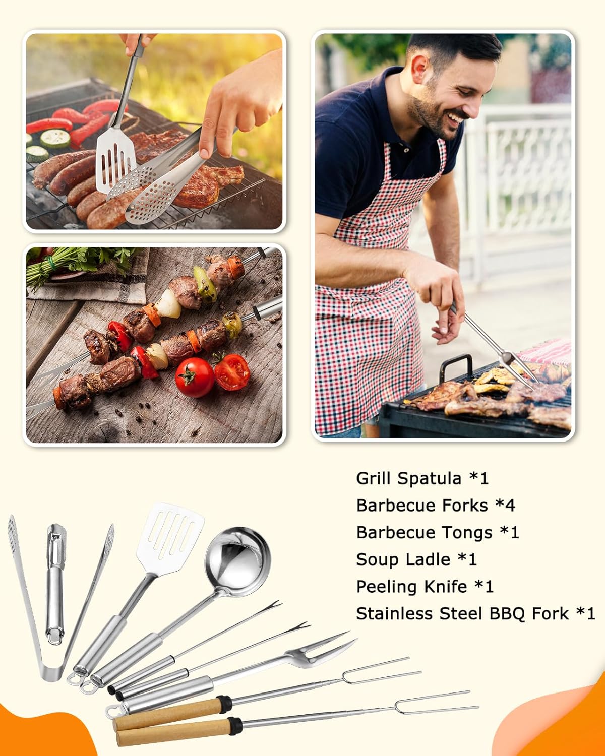 45-Piece Camping Cookware Set  - Camping Outdoor Cooking Set reseña y precio