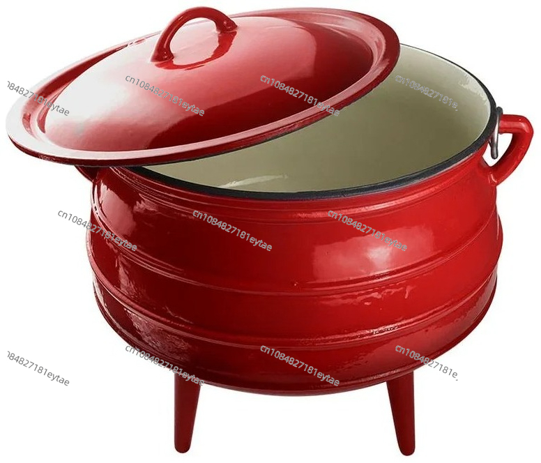 Brand New Stocked Enamel Cast  - Camping Cooking Dutch Oven reseña y precio