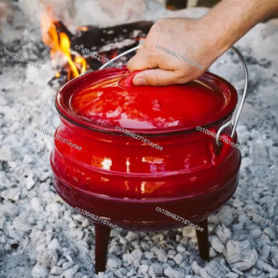 Brand New Stocked Enamel Cast  - Camping Cooking Dutch Oven reseña y precio