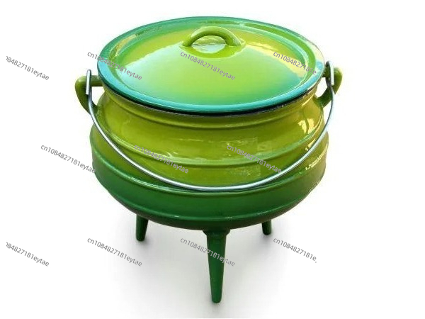 Brand New Stocked Enamel Cast  - Camping Cooking Dutch Oven reseña y precio