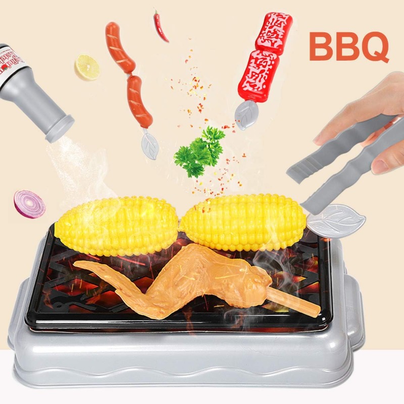 Kids Kitchen Toy Set Toddler P - Camping Cooking With Kids reseña y precio