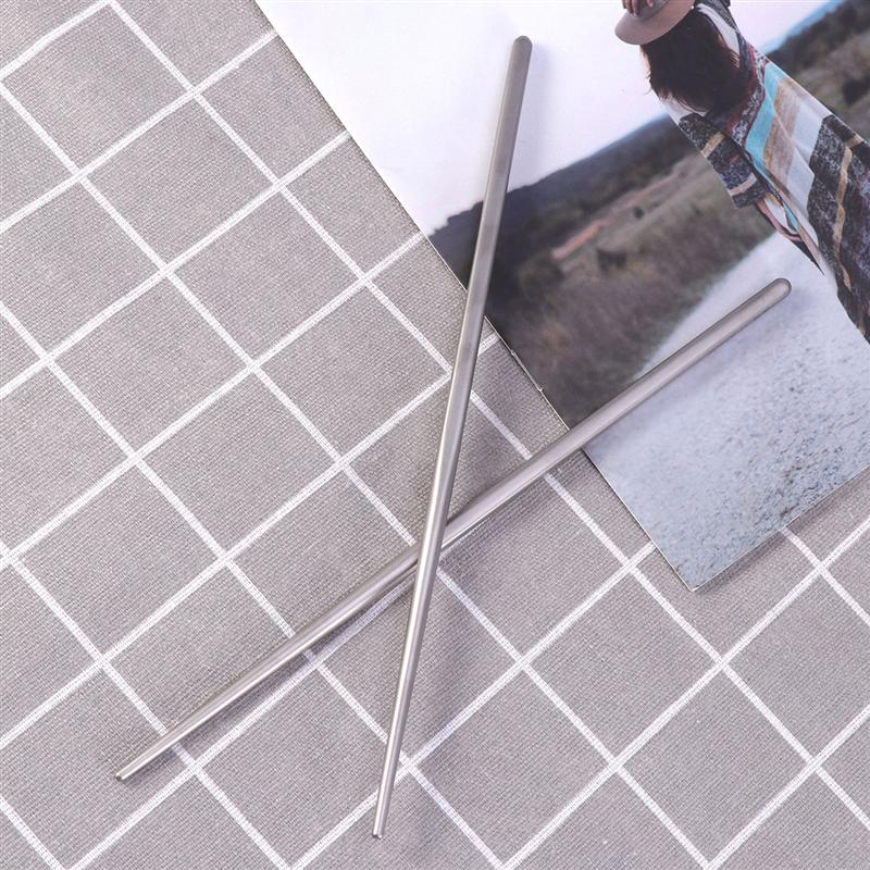 Chopsticks Metal Reusable Chop - Camping Cooking With Kids reseña y precio