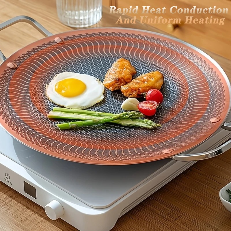 316 Stainless Steel Multifunct - Camping Cooking Griddle reseña y precio