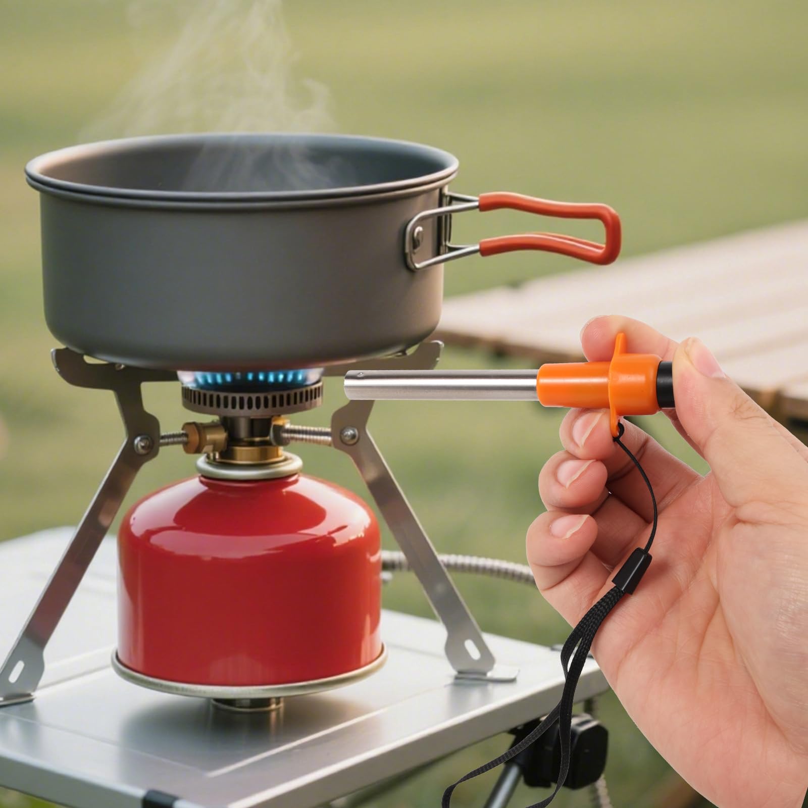 Pandatour 1/2PCS Outdoor Campi - Camping Cooking Plate reseña y precio