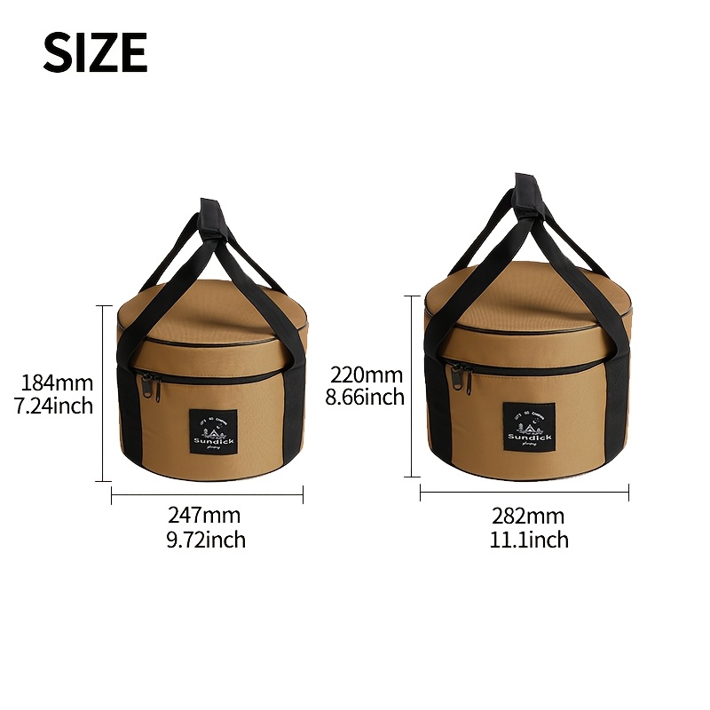 Padded Camping Cookware Storag - Camping Cooking Organizer reseña y precio