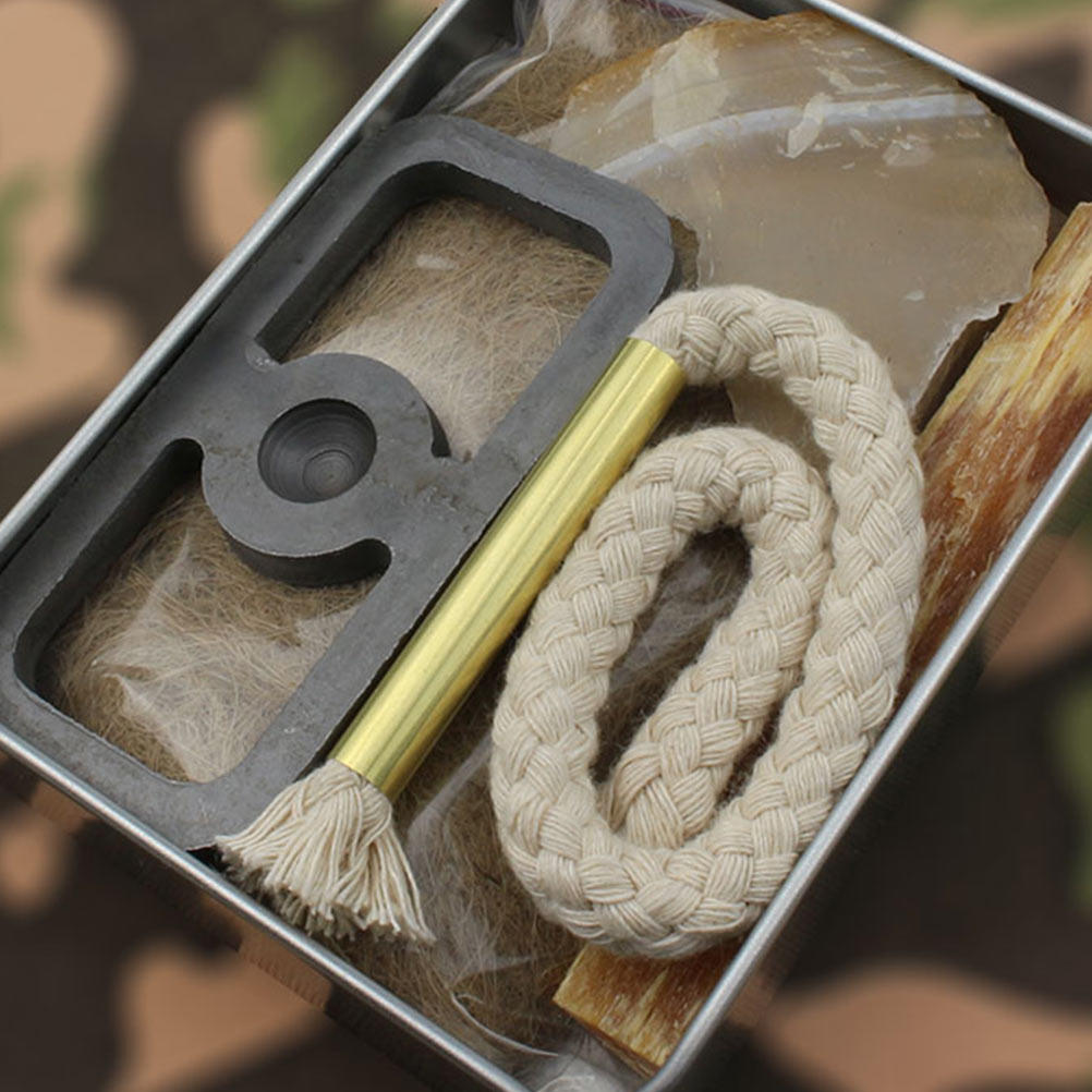 1Set Fire Starter Cotton Rope  - Camping Outdoor Cooking Set reseña y precio
