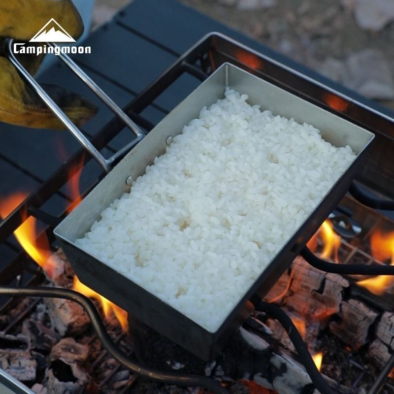 Outdoor Stainless Steel Nonsti - Camping Cooking Griddle reseña y precio