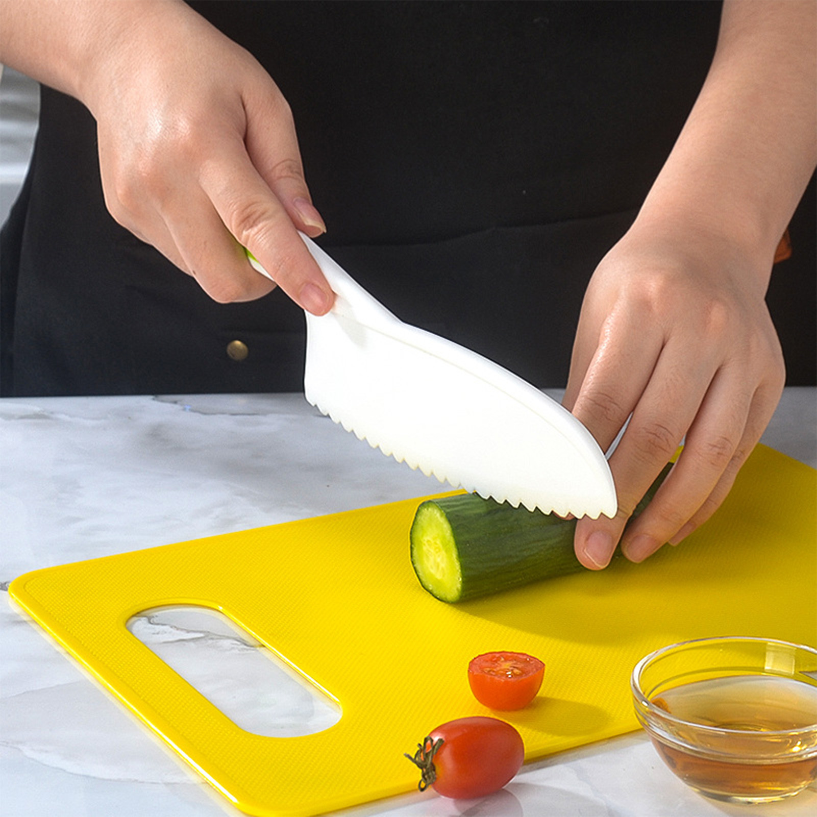 Plastic Kitchen Tools for Kids - Camping Cooking With Kids reseña y precio