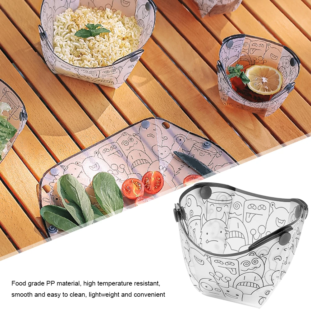 PP Foldable Dinnerware Portabl - Camping Cooking Tray reseña y precio