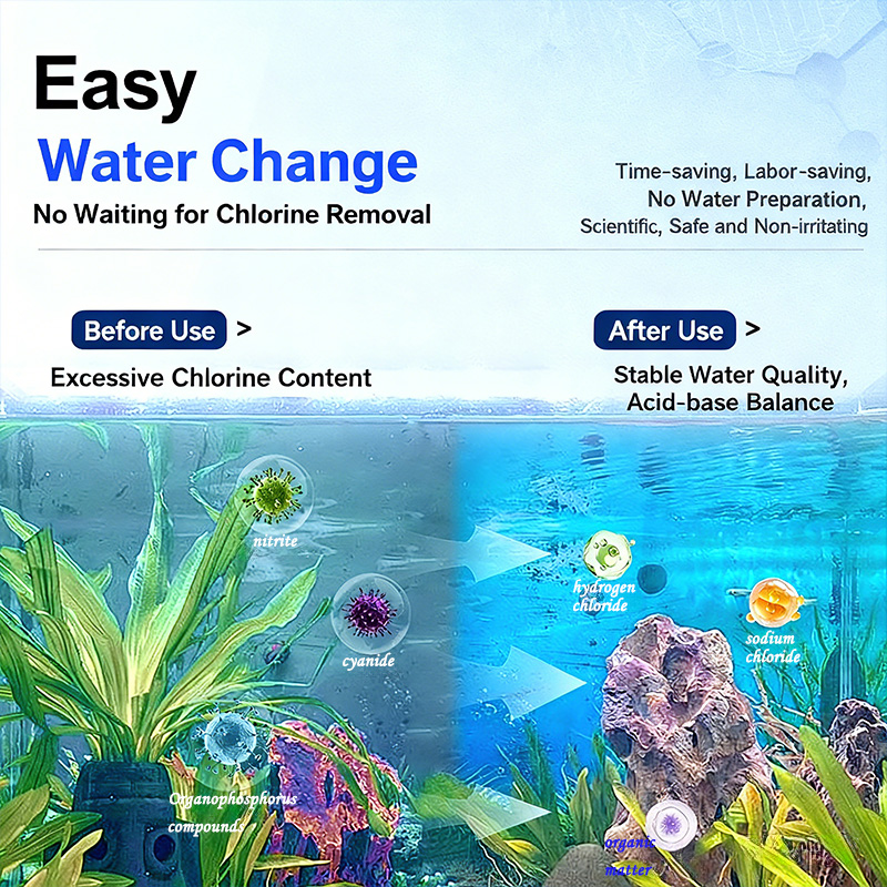 Aquarium Water Purification Ta - Water Purification Tablet reseña y precio