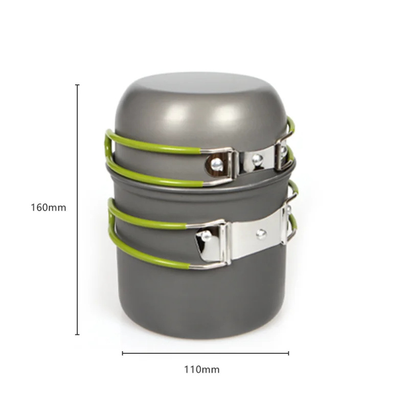 Ultralight Camping Pot Set Out - Camping Outdoor Cooking Set reseña y precio