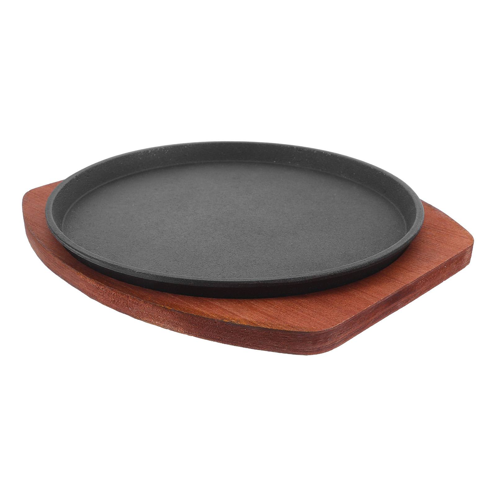 Thickened Cast Iron Grill Pan  - Camping Cooking Griddle reseña y precio