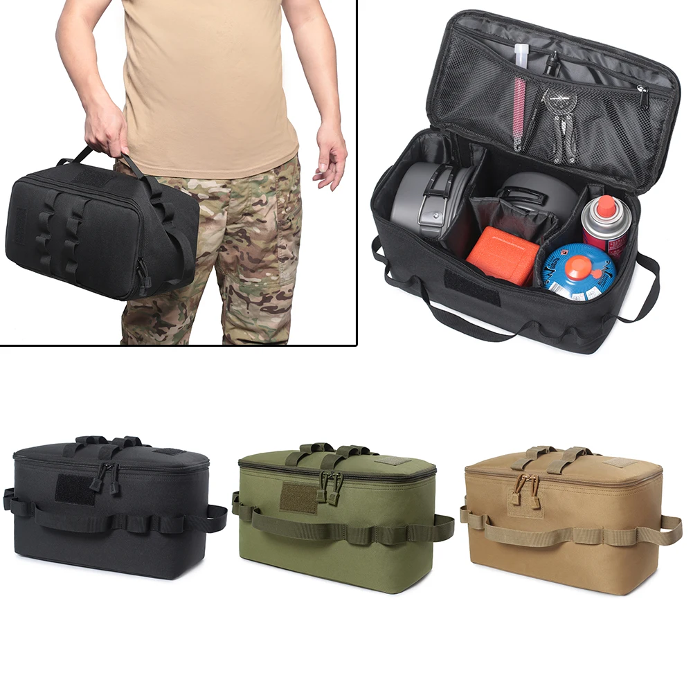 Tactical Pouch Camping Storage - Camping Cooking Organizer reseña y precio