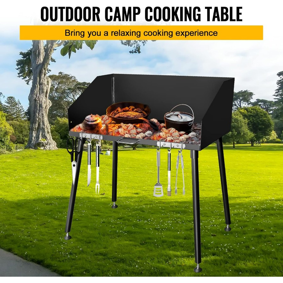 30 x 16 Inch Carbon Steel Dutc - Camping Cooking Dutch Oven reseña y precio