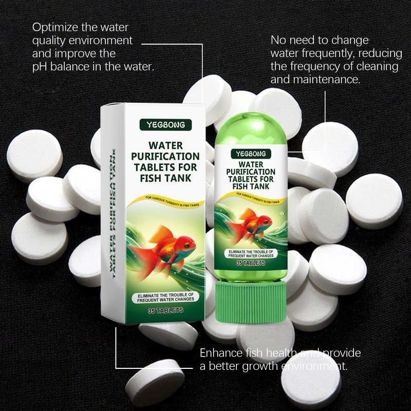Fish Tank Water Purification T - Water Purification Tablet reseña y precio