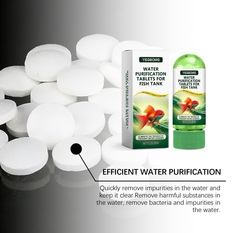 Fish Tank Water Purification T - Water Purification Tablet reseña y precio
