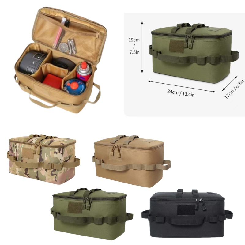 Outdoor Pouch Camping Storage  - Camping Cooking Organizer reseña y precio