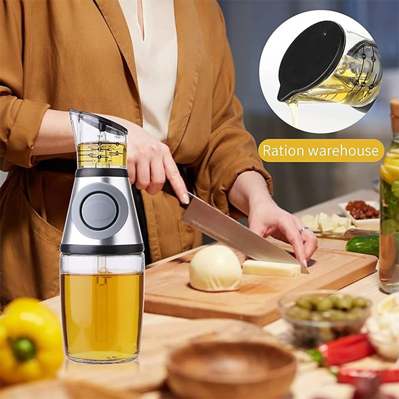 250ml/500ml Superior Glass Oil - Camping Cooking Oil Bottle reseña y precio