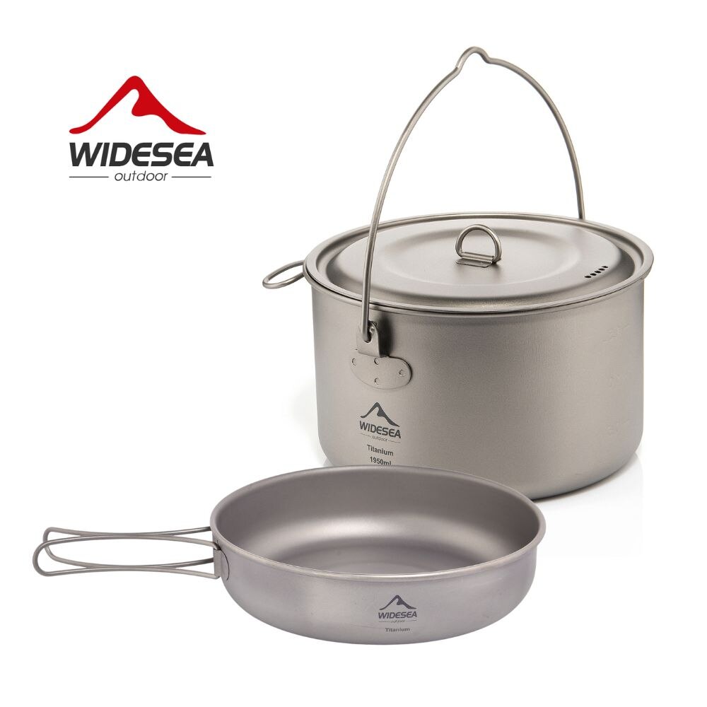 Widesea Camping Tableware Tita - Camping Cooking Set Large reseña y precio