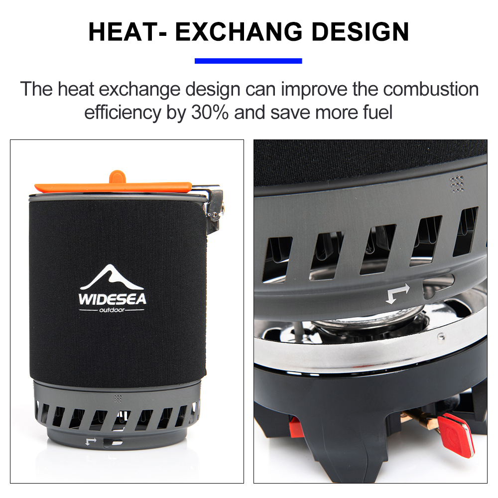 Widesea Camping Cooking System - Camping Outdoor Cooking Set reseña y precio