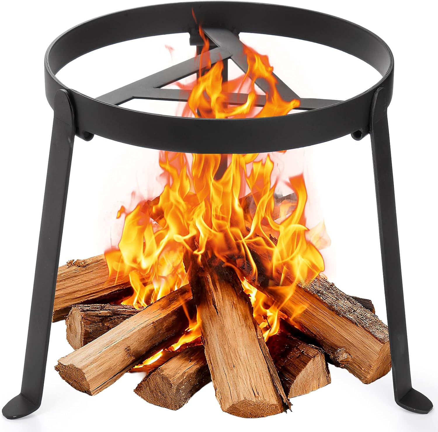 Campfire Tripod, Folding Campi - Camping Cooking Open Fire reseña y precio