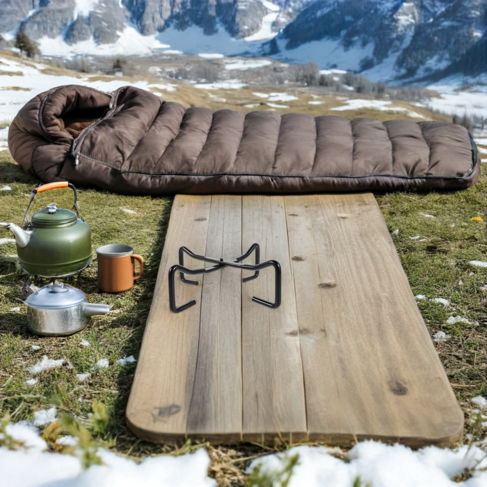 Cast Iron Folding Dutch Oven L - Camping Cooking Dutch Oven reseña y precio