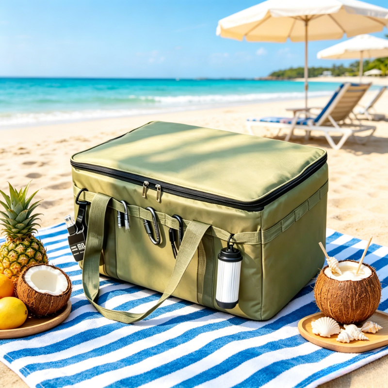 42L Army Green Waterproof Tact - Camping Cooking Organizer reseña y precio
