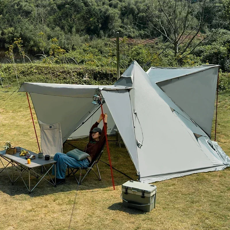 For New Pyramid Tent With Snow - Camping Cooking Snow reseña y precio