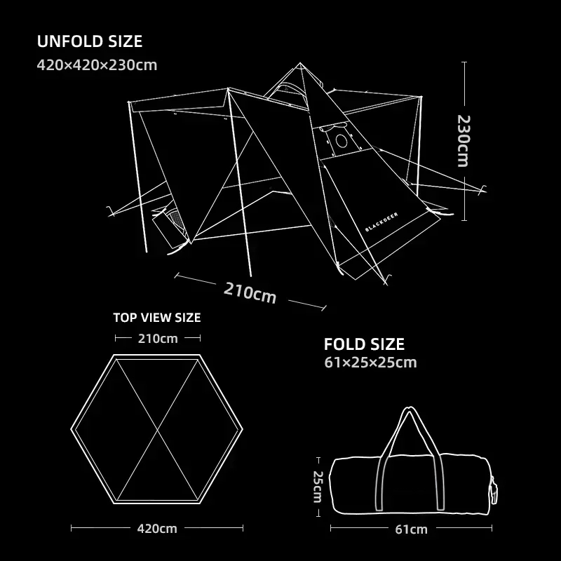 For New Pyramid Tent With Snow - Camping Cooking Snow reseña y precio
