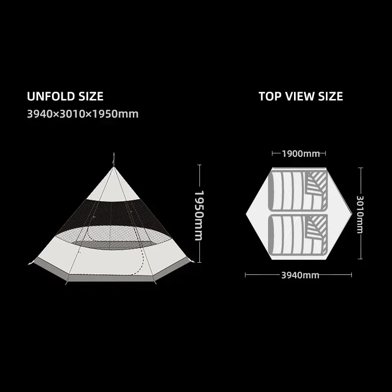 For New Pyramid Tent With Snow - Camping Cooking Snow reseña y precio