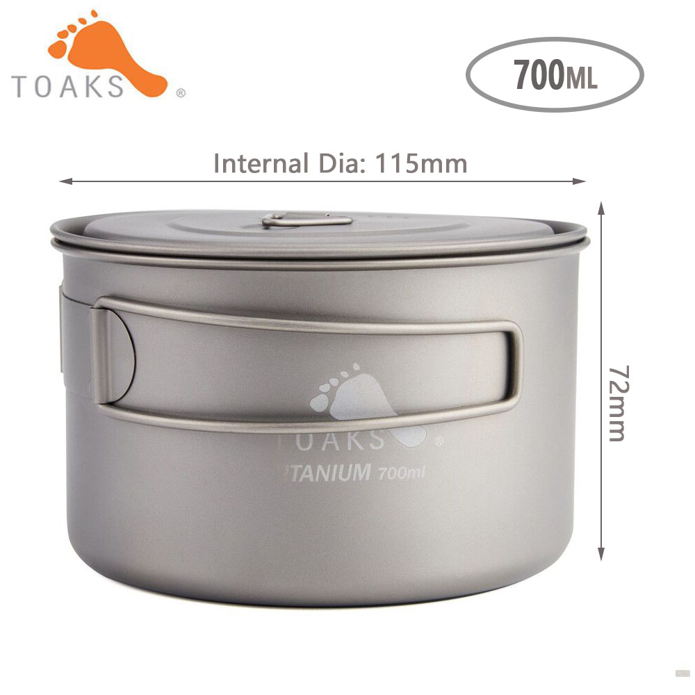 TOAKS Pure Titanium Camping Co - Camping Cooking Tray reseña y precio