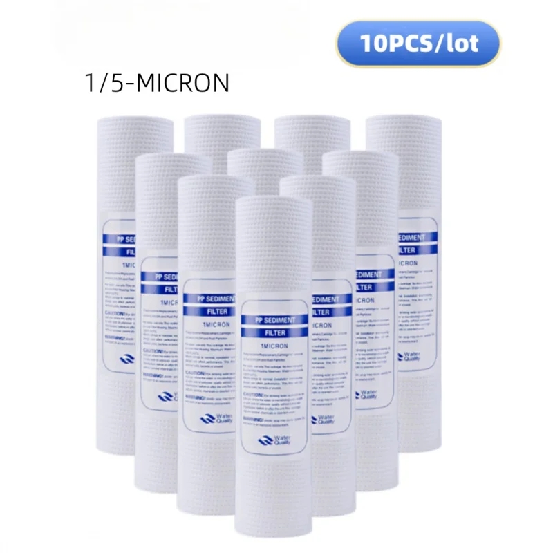 10pcs 10 INCH 1&5 Micron 120g/ - Water Purification Tablet reseña y precio