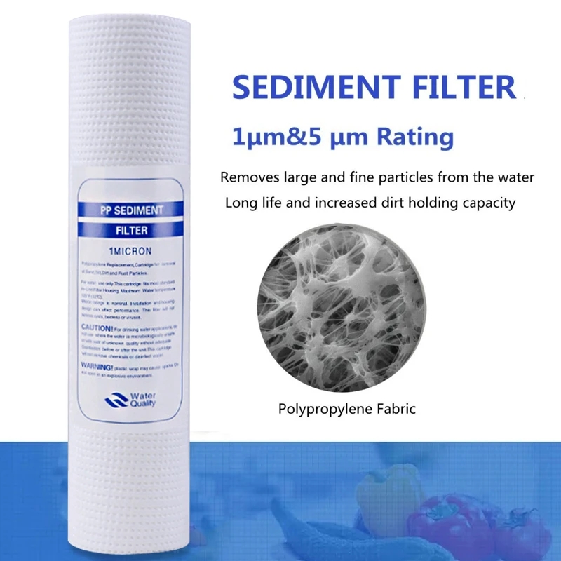 10pcs 10 INCH 1&5 Micron 120g/ - Water Purification Tablet reseña y precio