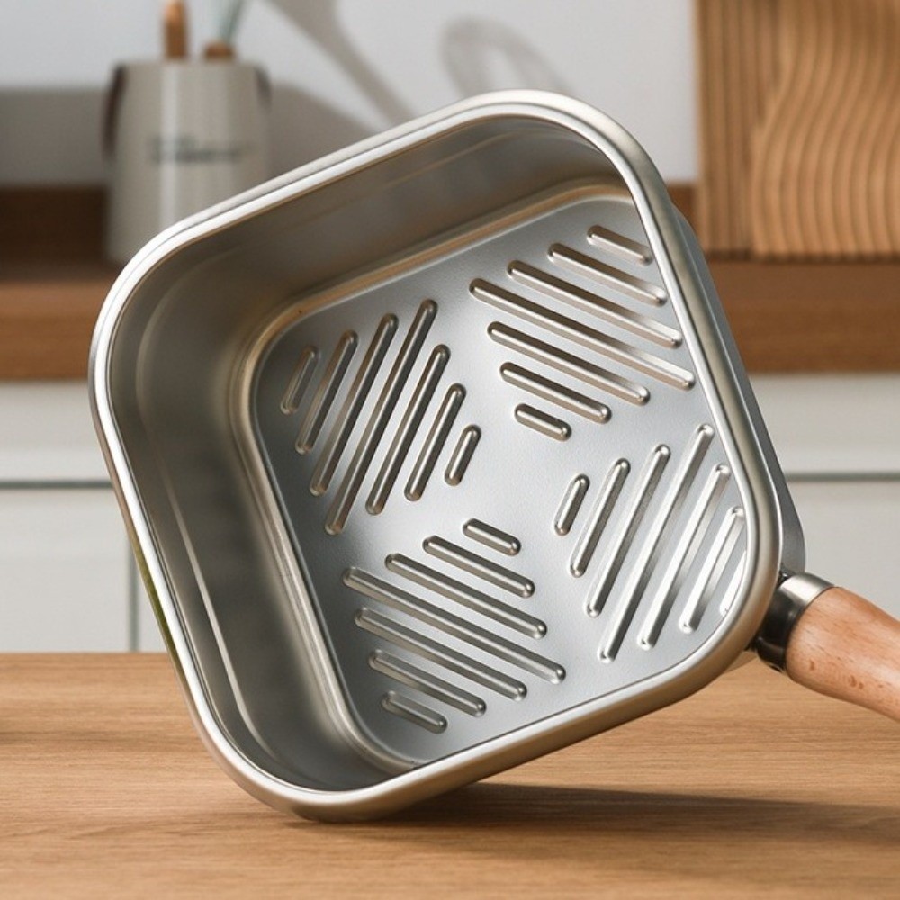 Portable Stainless Steel Fryin - Camping Cooking Pots And Pans Set reseña y precio