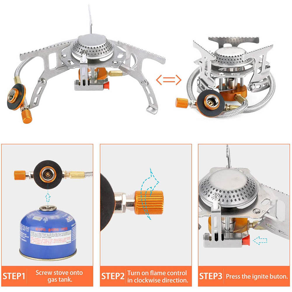 Camping Travel Equipment Table - Camping Cooking Set Large reseña y precio