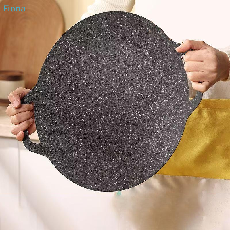 ✔Non-Stick BBQ Grill Pan with  - Camping Cooking Griddle reseña y precio