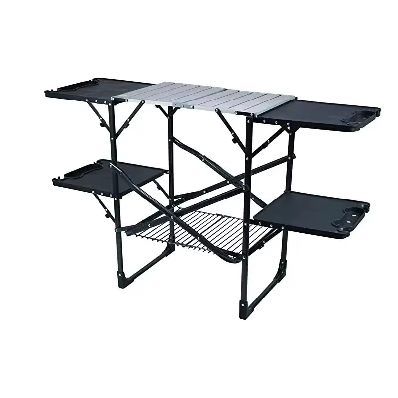 Lightweight Portable Outdoor C - Camping Cooking Cupboard reseña y precio