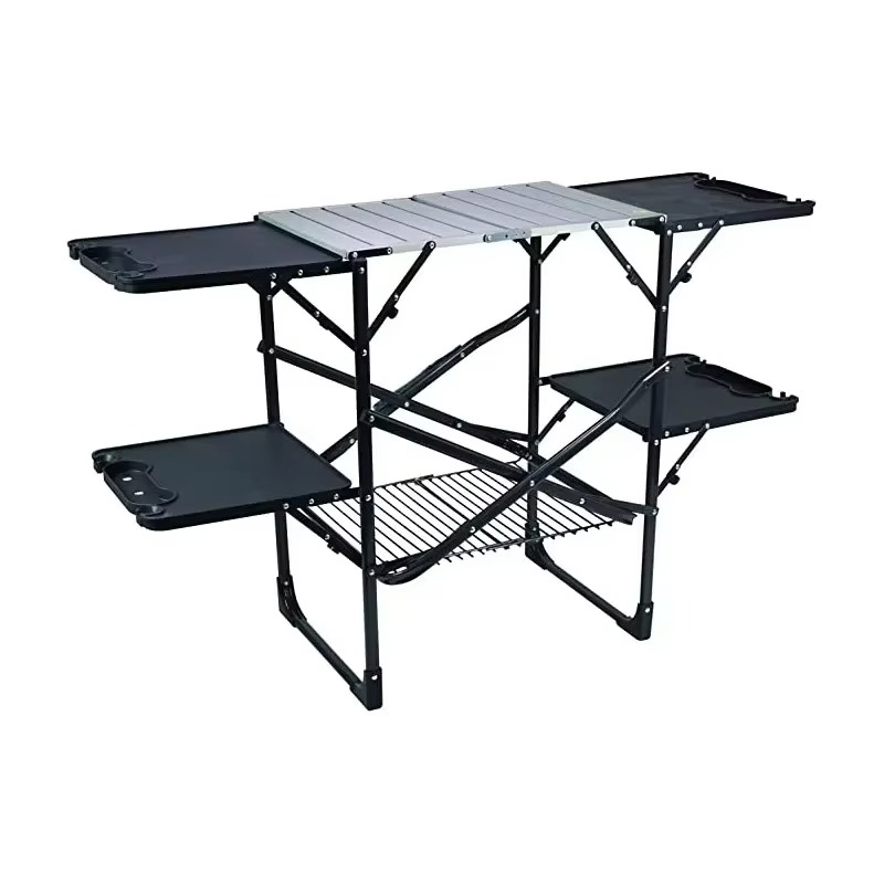 Lightweight Portable Outdoor C - Camping Cooking Cupboard reseña y precio