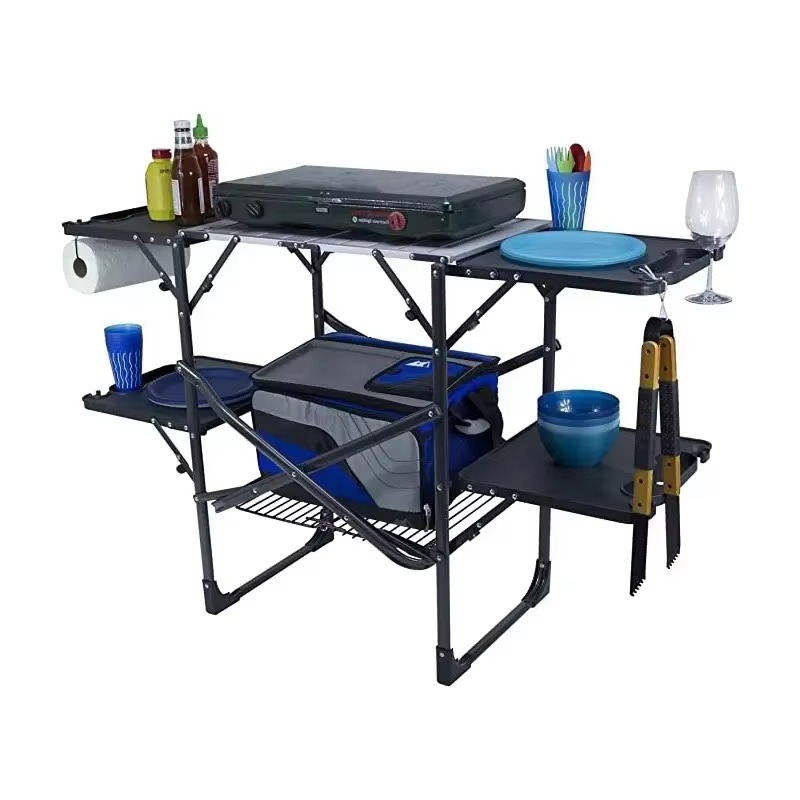 Lightweight Portable Outdoor C - Camping Cooking Cupboard reseña y precio