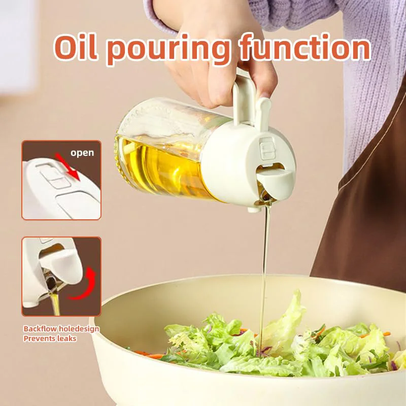 2 in 1 Pour Spray Sprayer Kitc - Camping Cooking Oil Bottle reseña y precio