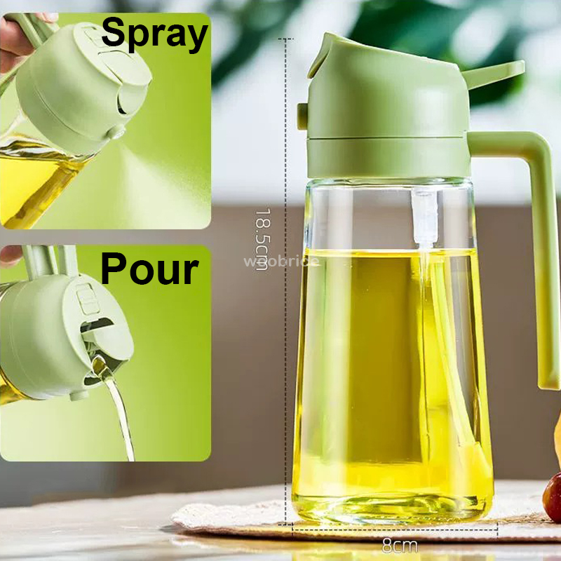 2 in 1 Pour Spray Sprayer Kitc - Camping Cooking Oil Bottle reseña y precio