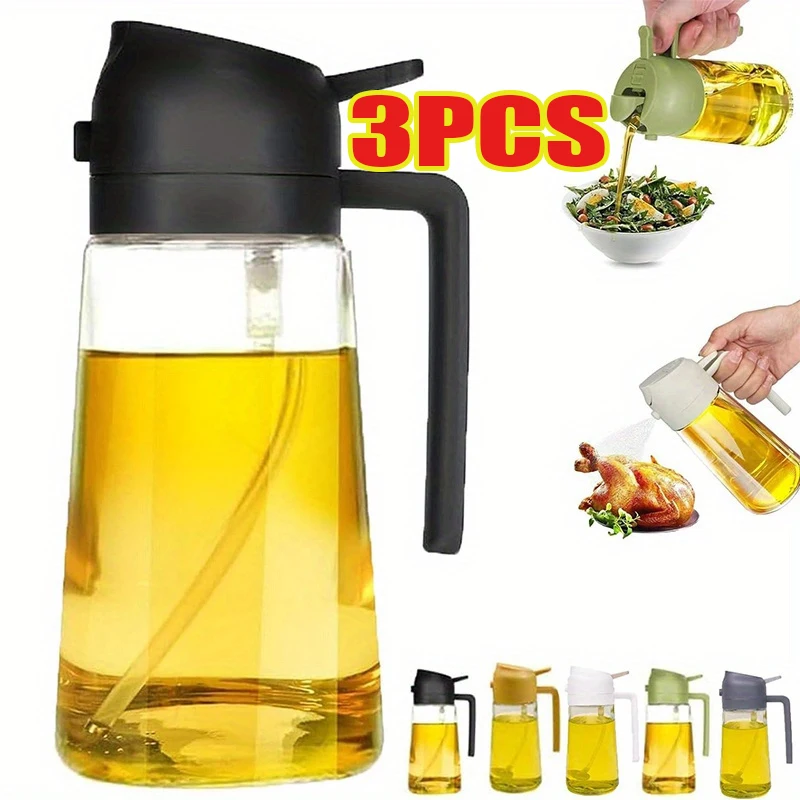 Oil Spray 2-in-1 Plastic House - Camping Cooking Oil Bottle reseña y precio